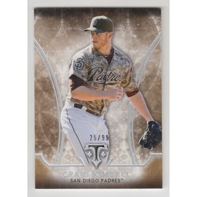 2015 Topps Triple Threads Gold #70 Craig Kimbrel