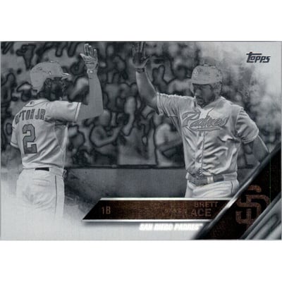 2016 Topps Black and White Negative #415 Brett Wallace