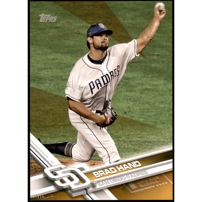 2017 Topps Update 5x7 Gold #US196 Brad Hand