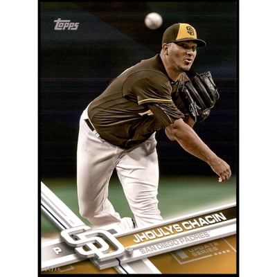 2017 Topps Update 5x7 Gold #US267 Jhoulys Chacin