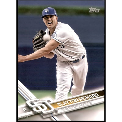 2017 Topps Update 5x7 #US86 Clayton Richard