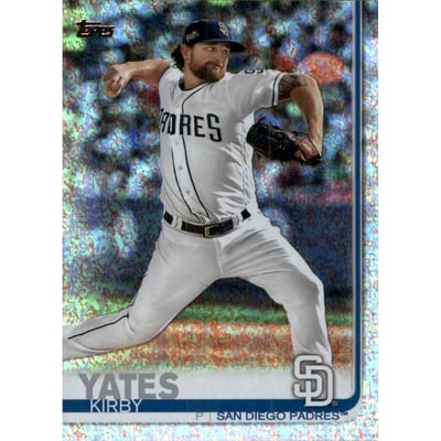 2019 Topps Factory Set Sparkle Foil #347 Kirby Yates