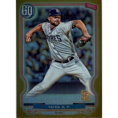 2020 Topps Gypsy Queen Chrome Box Toppers Gold Refractors #66 Kirby Yates