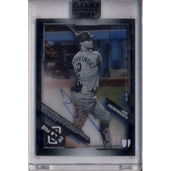 2021 Topps Clearly Authentic Autographs Black #CAAJCR Jake 