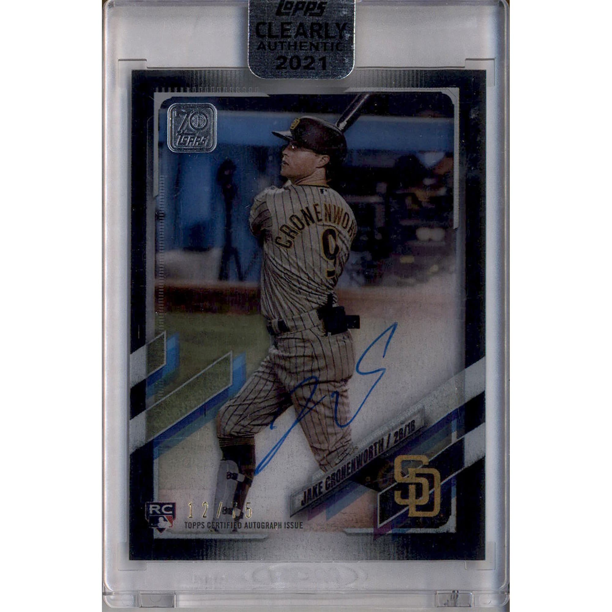 2021 Topps Clearly Authentic Autographs Black #CAAJCR Jake 