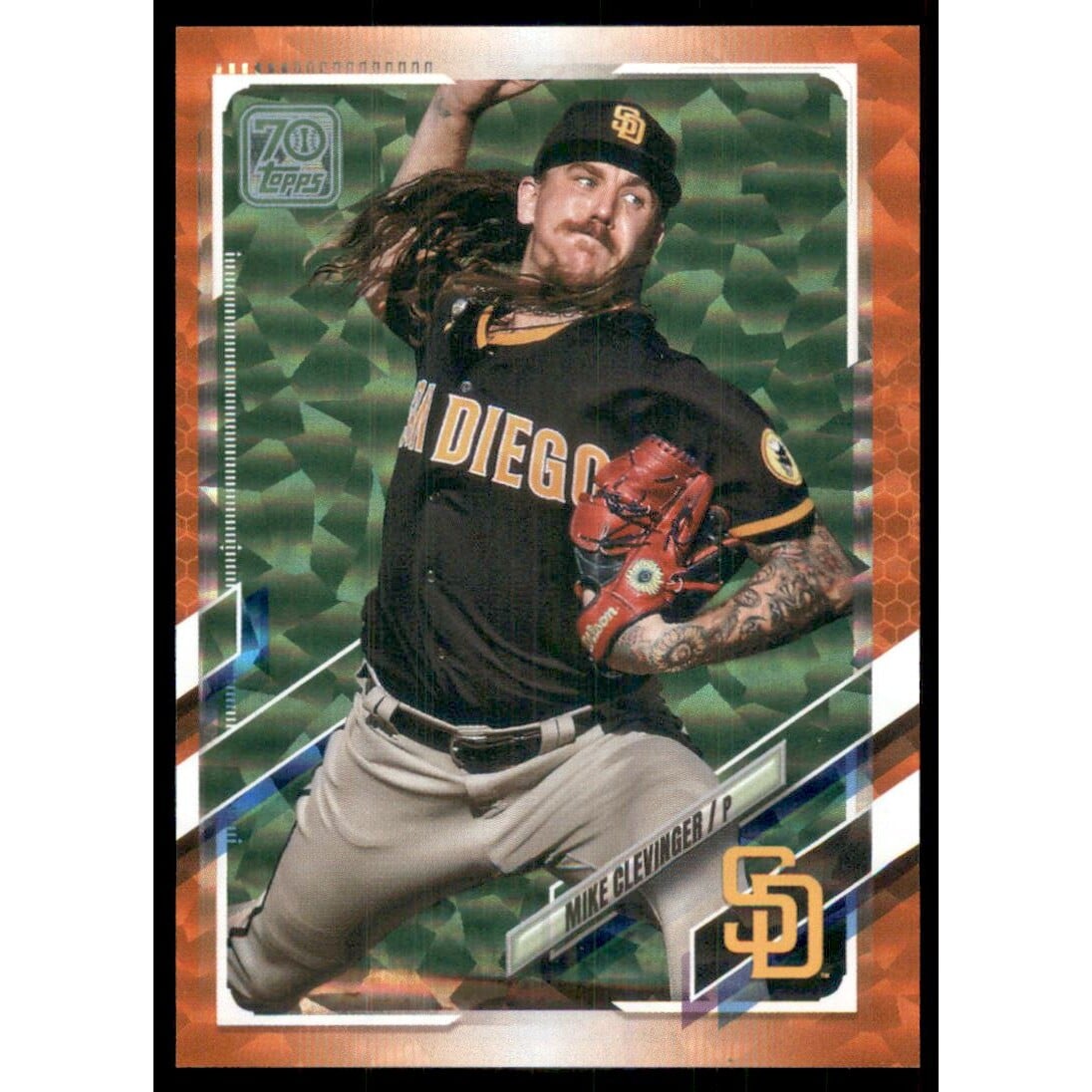 2021 Topps Orange Foil #265 Mike Clevinger