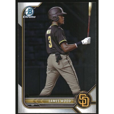 2022 Bowman Chrome Prospects #BCP213 James Wood