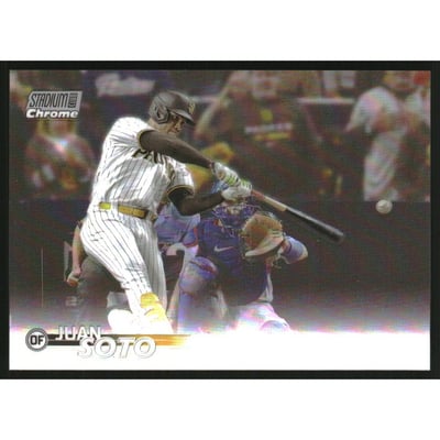 2023 Stadium Club Chrome Inserts Refractors #205 Juan Soto