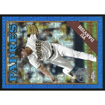 2023 Topps '88 Topps Silver Pack Chrome Series 2 Blue Refractors #2T88C2 Yu Darvish