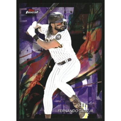 2024 Finest Purple Refractors #16 Fernando Tatis Jr.
