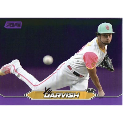 2024 Stadium Club Purple Foil #217 Yu Darvish