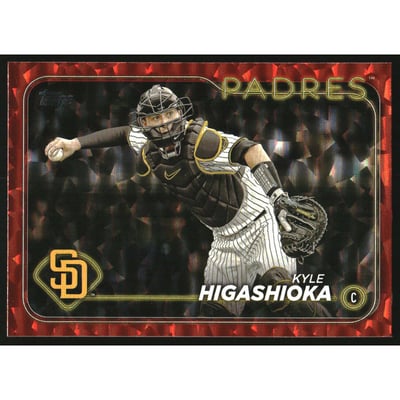 2024 Topps Orange Foil #512 Kyle Higashioka