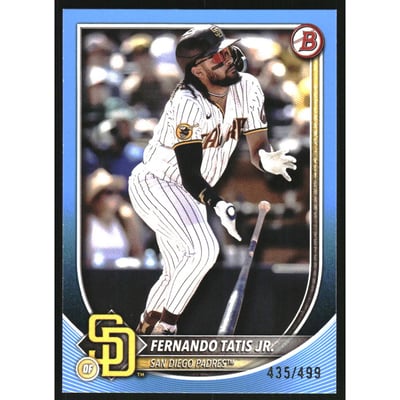 2025 Bowman Sky Blue #23 Fernando Tatis Jr.