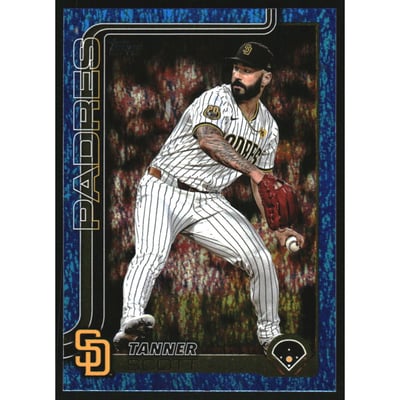 2025 Topps Blue Holo Foil #162 Tanner Scott