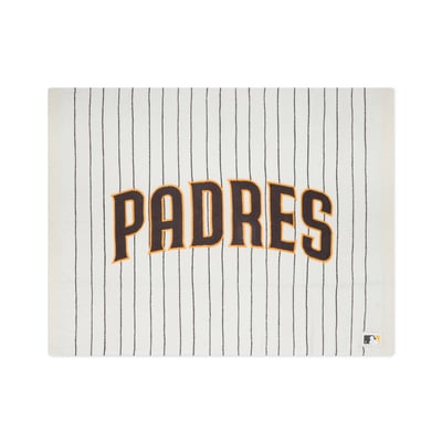 San Diego Padres Barefoot Dreams 54" x 72" CozyChic Throw Blanket