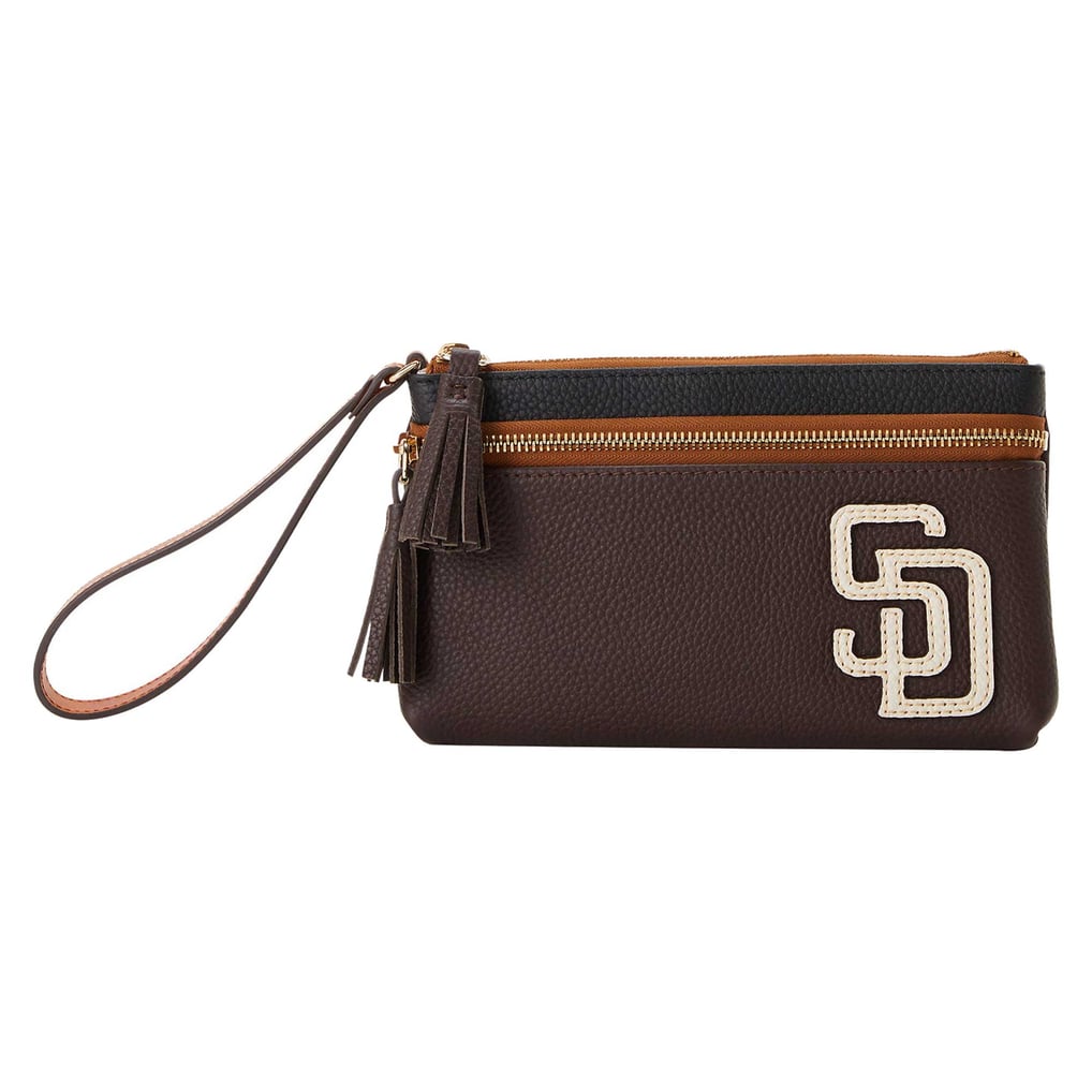 San Diego Padres Dooney & Bourke Infield Double-Zip Wristlet