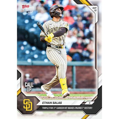 Ethan Salas - 2026 MLB Topps NOW® - Card 672