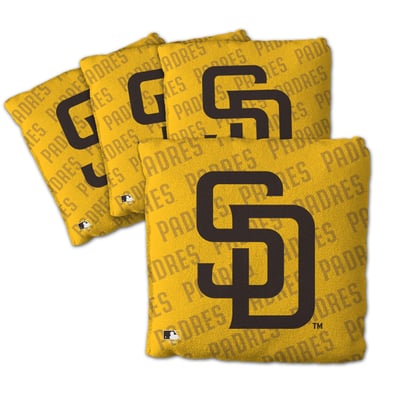 San Diego Padres Fanpoint Four-Piece Cornhole Bag Set