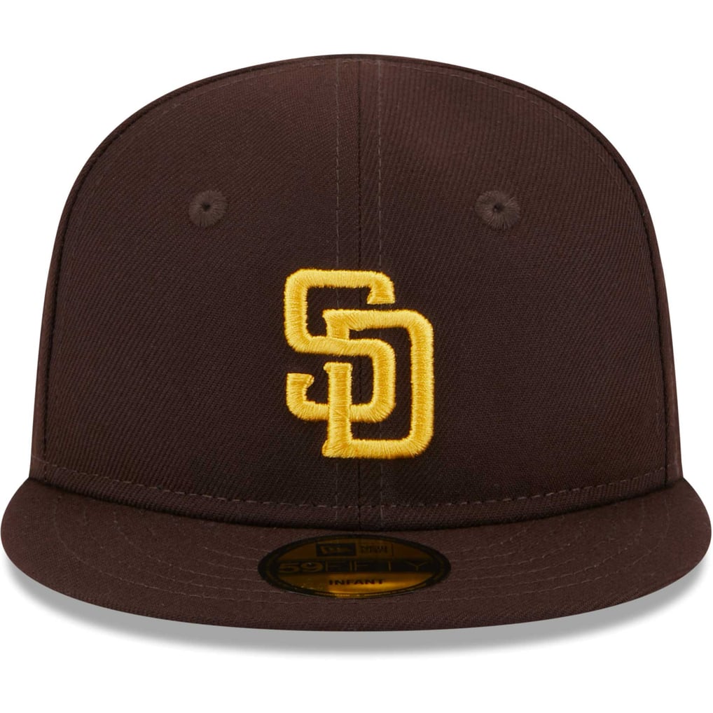 Infant San Diego Padres New Era Brown My First 59FIFTY Fitted Hat