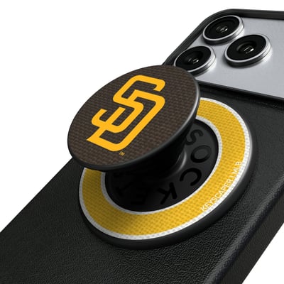 San Diego Padres Keyscaper PopSockets Magnetic Phone Grip & Stand
