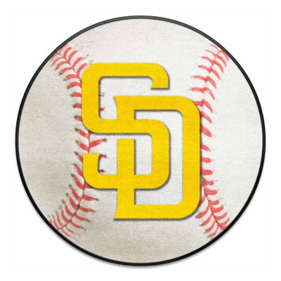 San Diego Padres Logo Brands 27" Diameter Baseball Mat