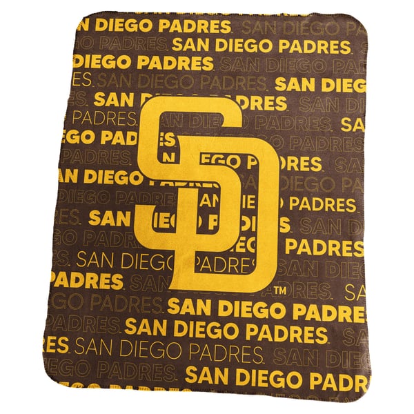San Diego Padres Blankets, Padres Throw Blankets, Comfy Fleece 
