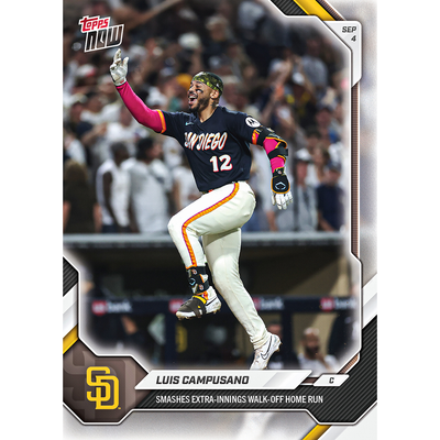 Luis Campusano - 2026 MLB Topps NOW® - Card 635