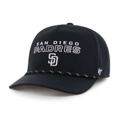 San Diego Padres '47 Vault Hitch Adjustable Hat - Black