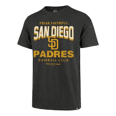 San Diego Padres '47 Head On Scrum T-Shirt - Charcoal