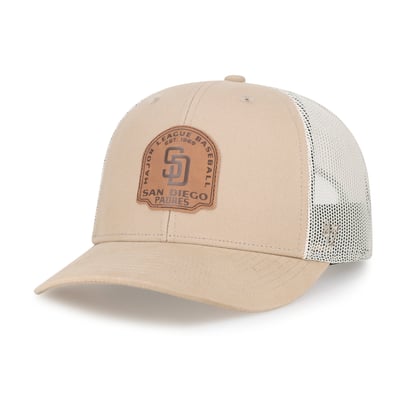  San Diego Padres '47 Bonehide Trucker Snapback Hat - Khaki