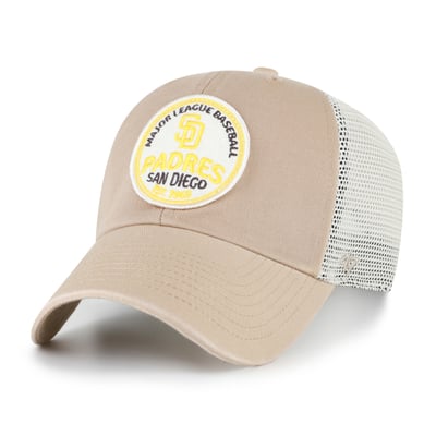  San Diego Padres '47 Clean Up Adjustable Hat - Khaki