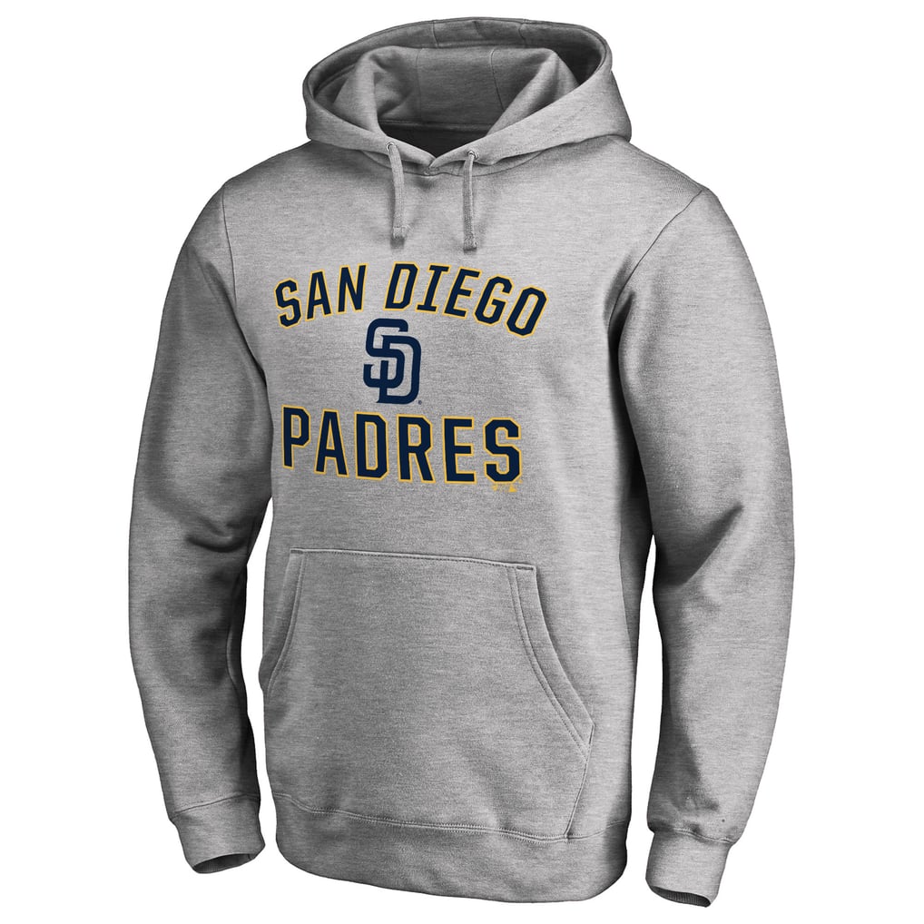 San Diego Padres Victory Arch Pullover Hoodie - Ash