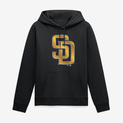 San Diego Padres Big & Tall Forged Mascot Hoodie - Black