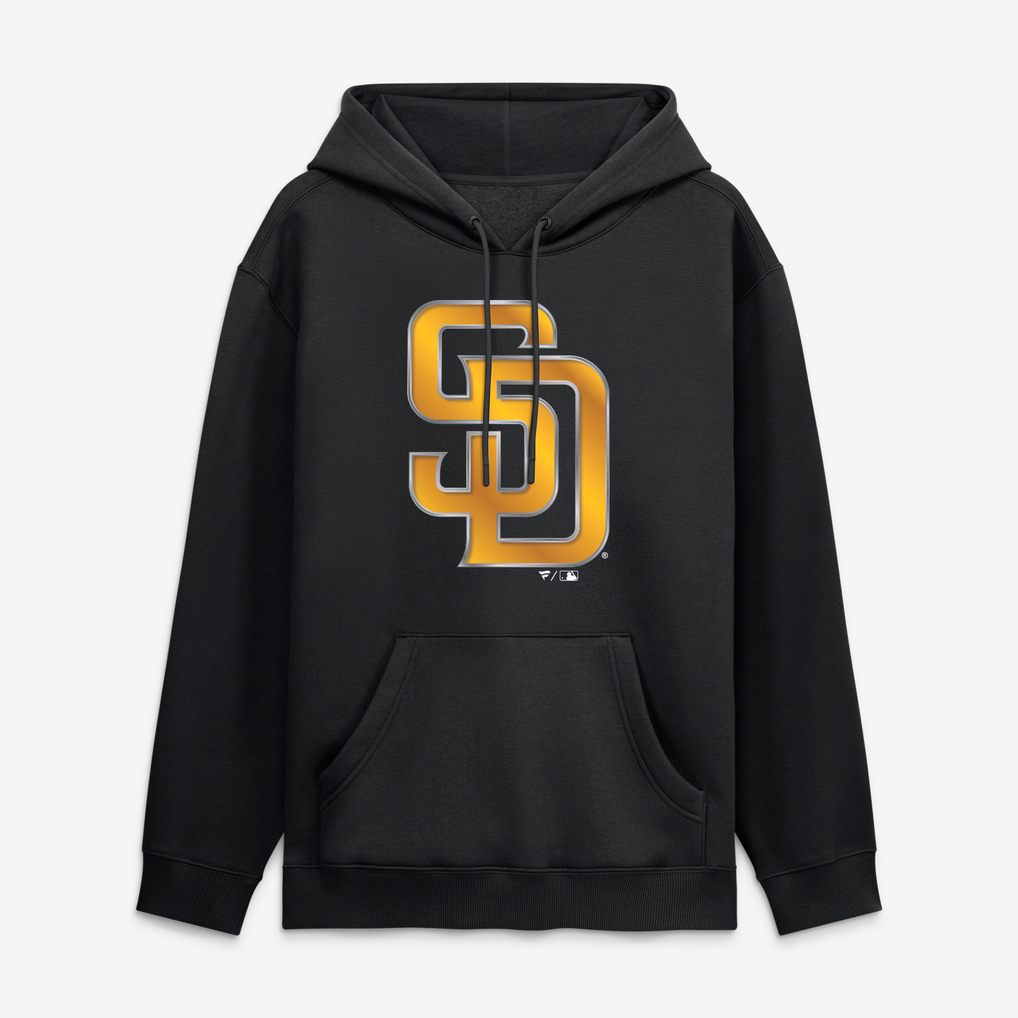 Men's San Diego Padres Black Big & Tall Forged Mascot Personalized Name ...