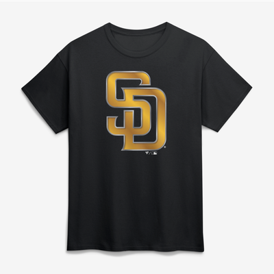 San Diego Padres Big & Tall Forged Mascot T-Shirt - Black