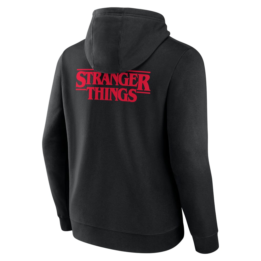 San Diego Padres Stranger Things Logo Lockup Pullover Hoodie - Black
