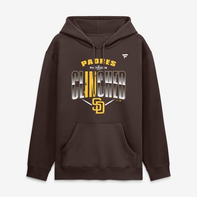 San Diego Padres 2026 MLB Postseason Hoodie - Brown