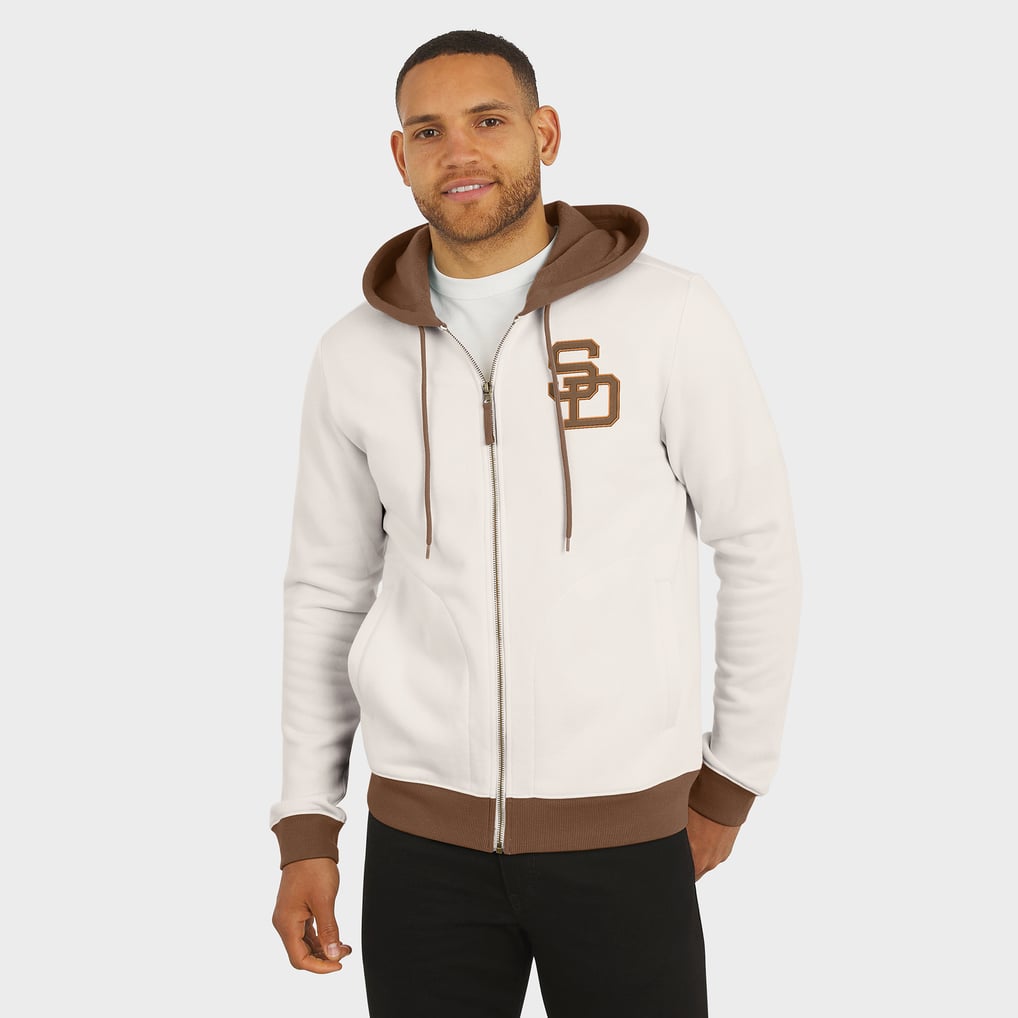 Men's San Diego Padres Darius Rucker Collection by Fanatics Cream Polar ...