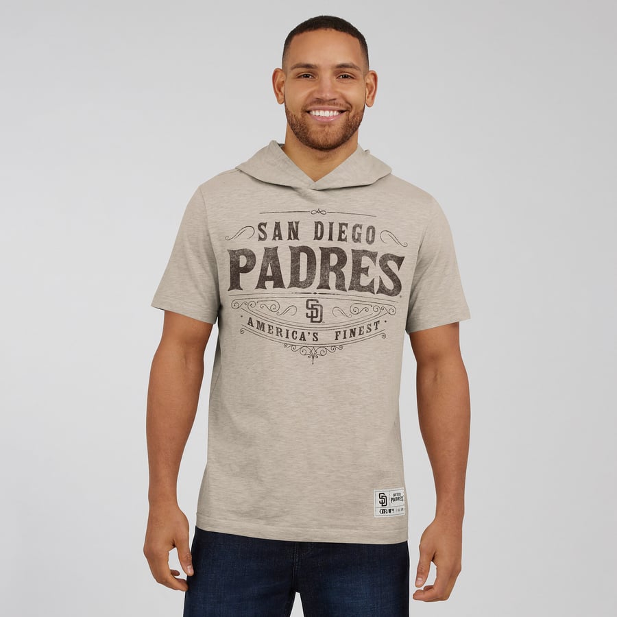 Men's San Diego Padres Darius Rucker Collection by Fanatics Tan Hooded ...
