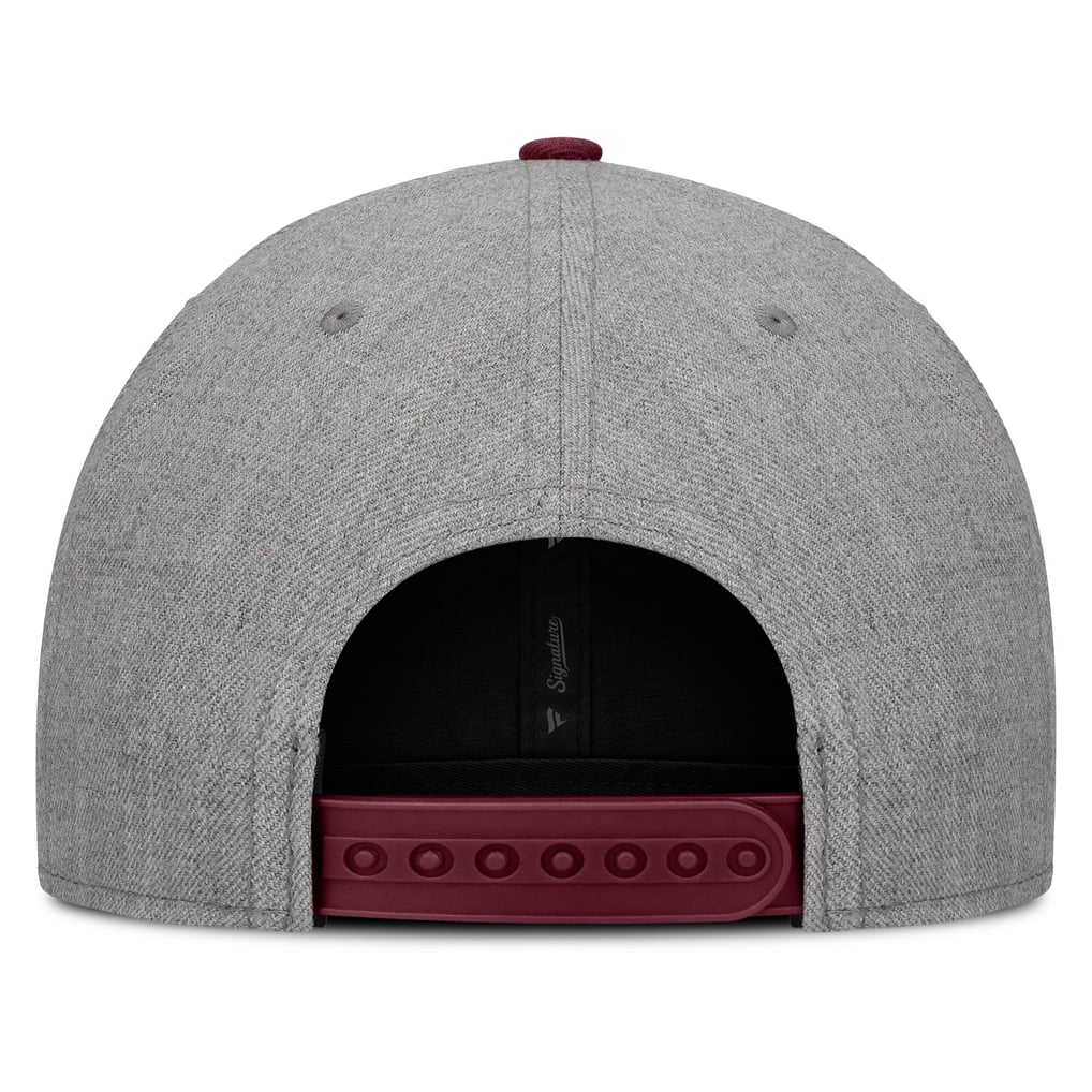 San Diego Padres Fanatics Elements Felt Chainstitch Snapback Hat - Gray/Maroon