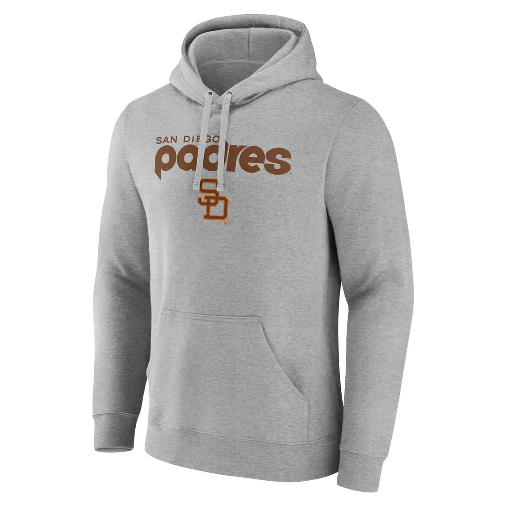 San Diego Padres Wahconah Pullover Hoodie - Gray