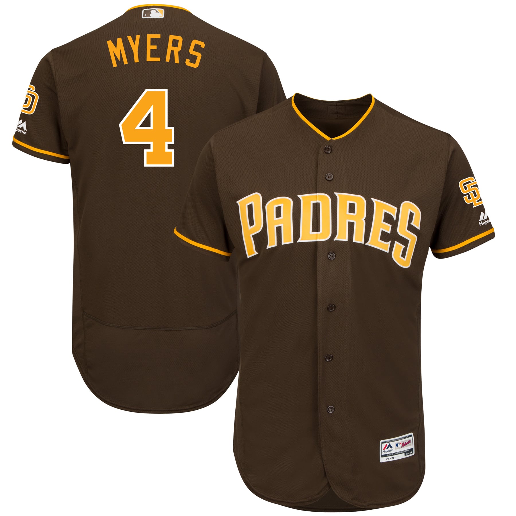 San Diego Padres #2 Xander Bogaerts Brown Jersey - Jersey Fanatics San Diego Padres #2 Xander Bogaerts Brown Jersey - Jersey Fanatics