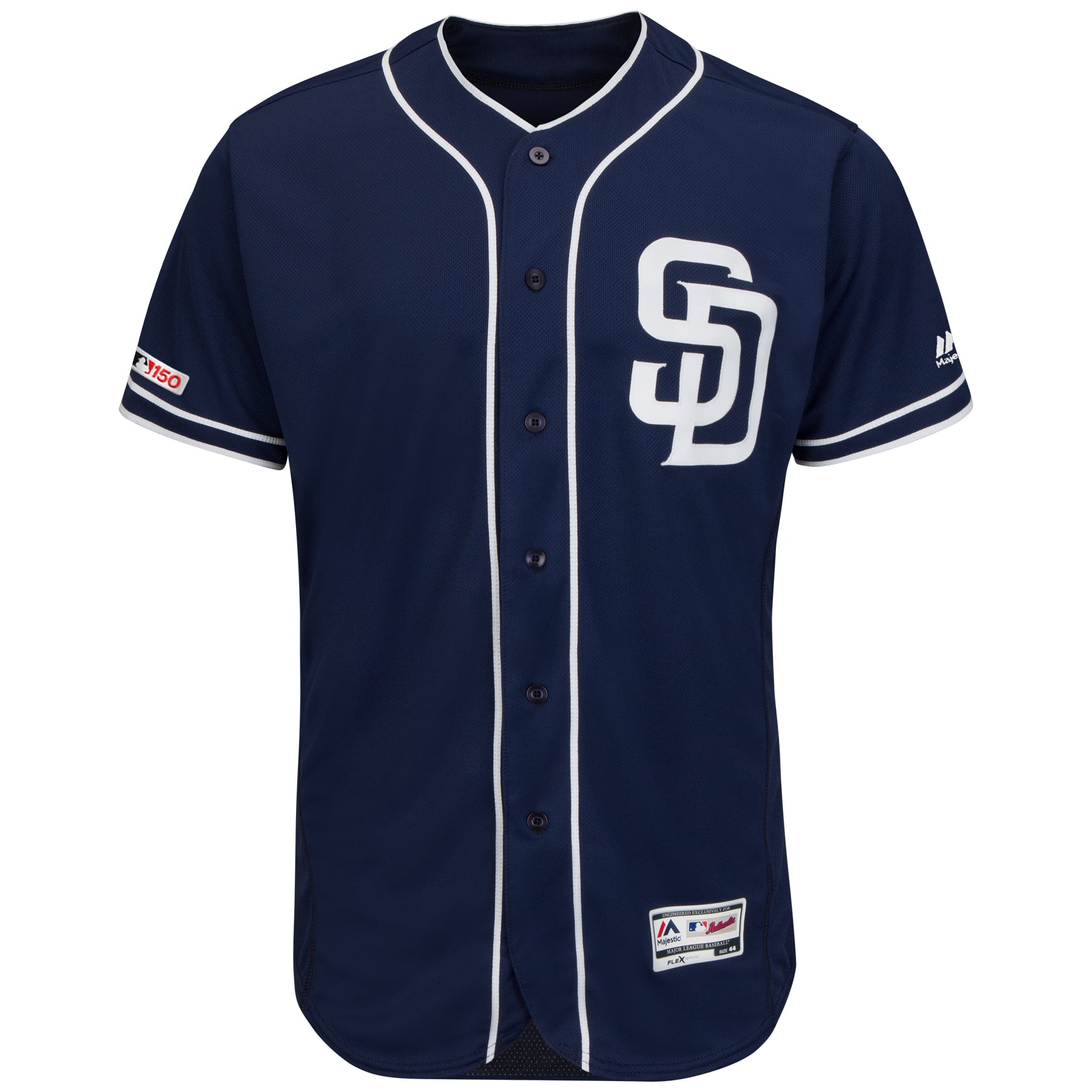 Men's San Diego Padres Wil Myers Majestic Navy Alternate Authentic