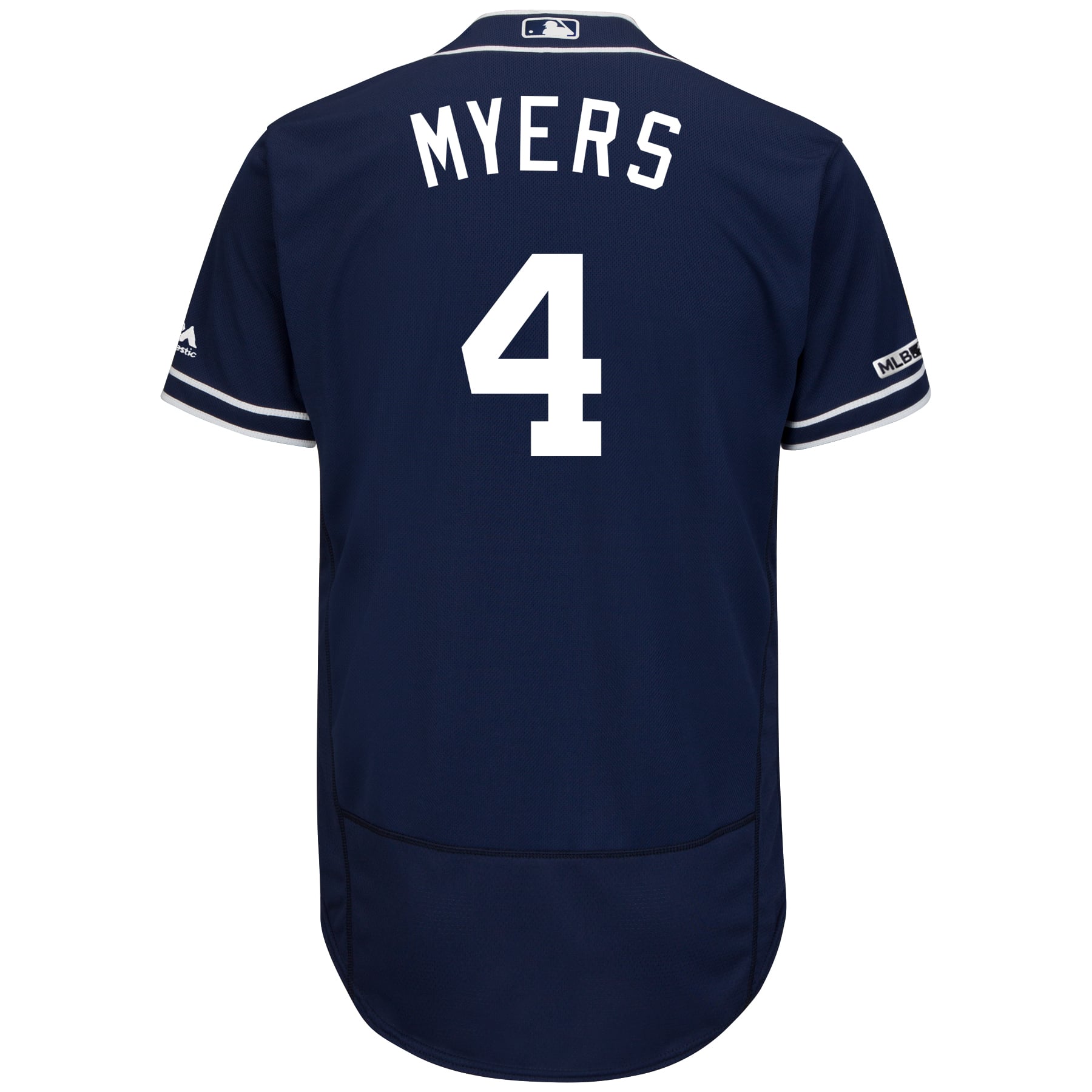 Men's San Diego Padres Wil Myers Majestic Navy Alternate Authentic