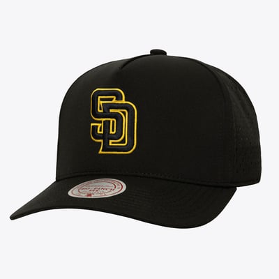  San Diego Padres Mitchell & Ness Perfect Pop Pro Snapback Hat - Black