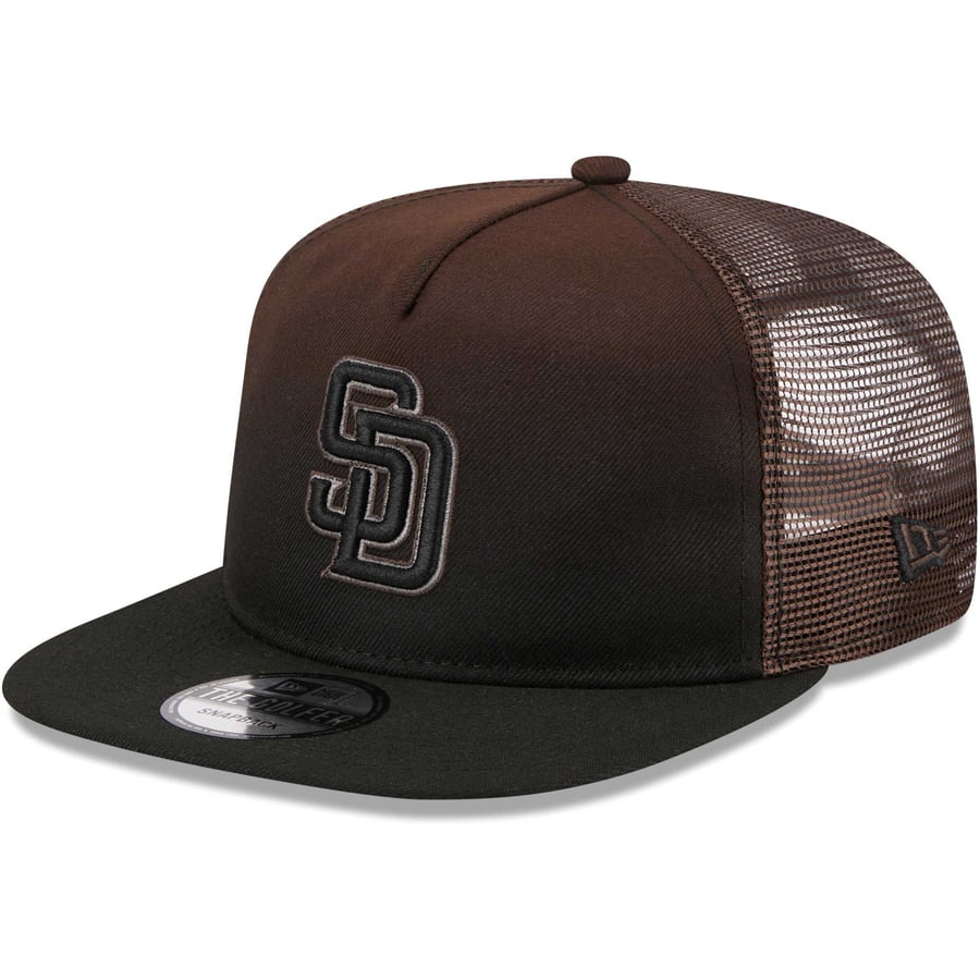 Men's San Diego Padres New Era Brown Fade Golfer Lightly Structured ...