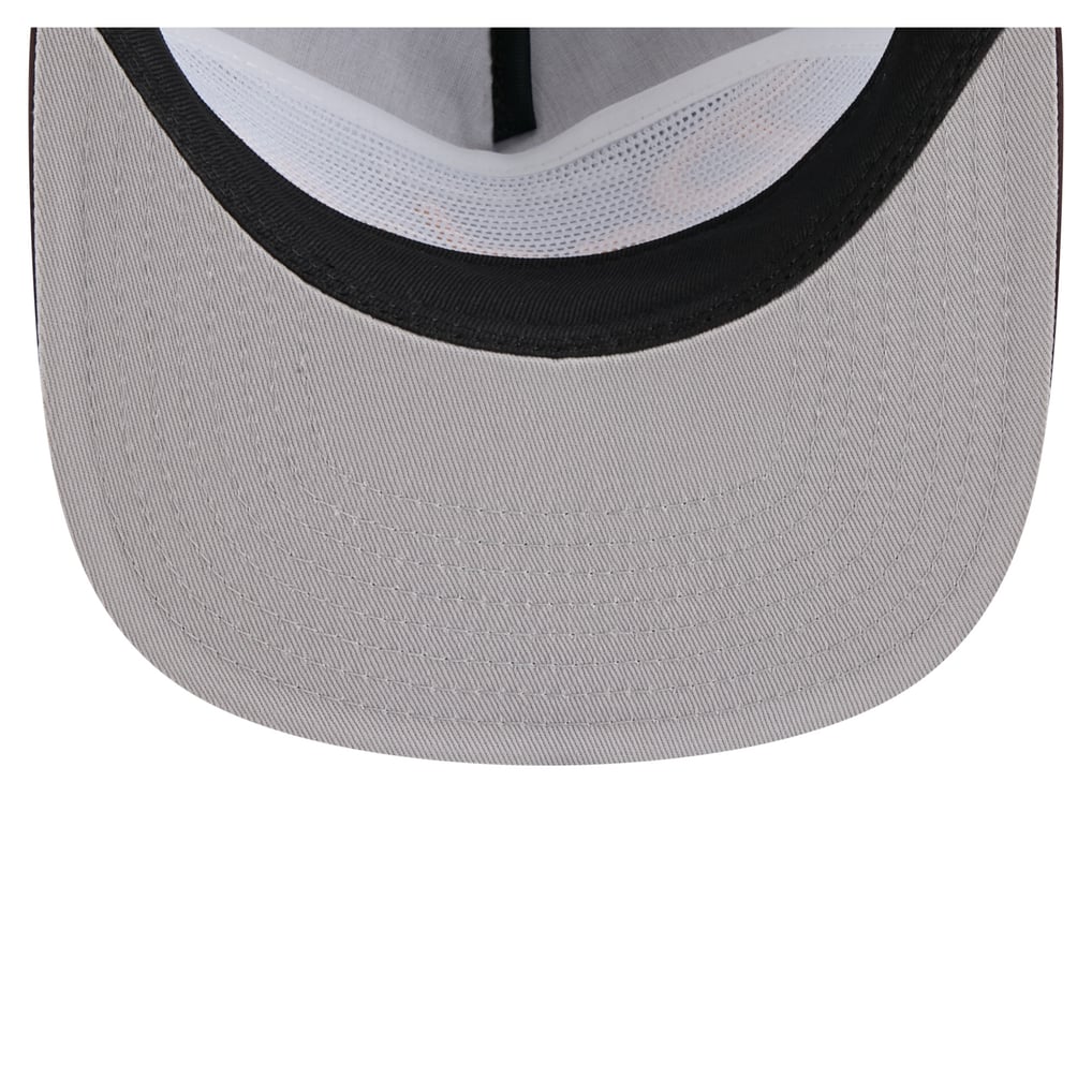 San Diego Padres New Era Retro Satin Script Golfer Adjustable Hat - Brown