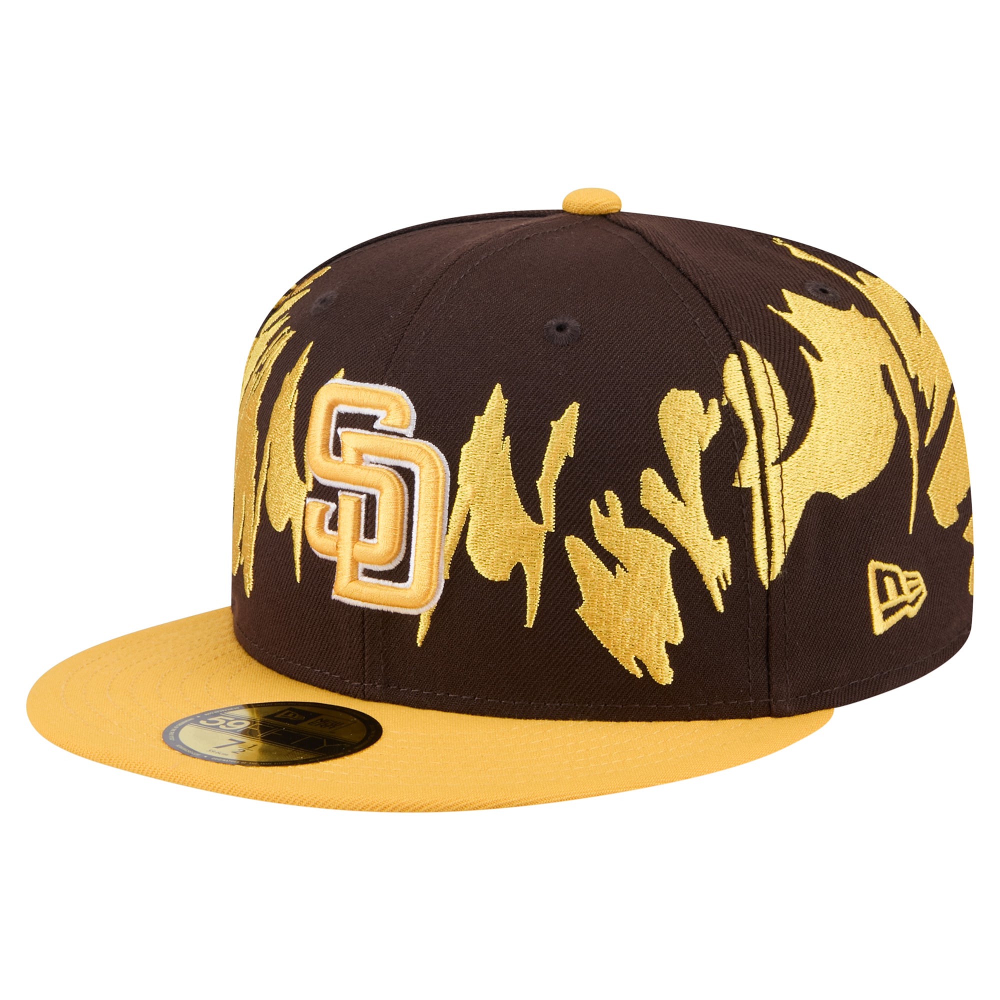 gold-san-diego-padres-retro-  display picture 1