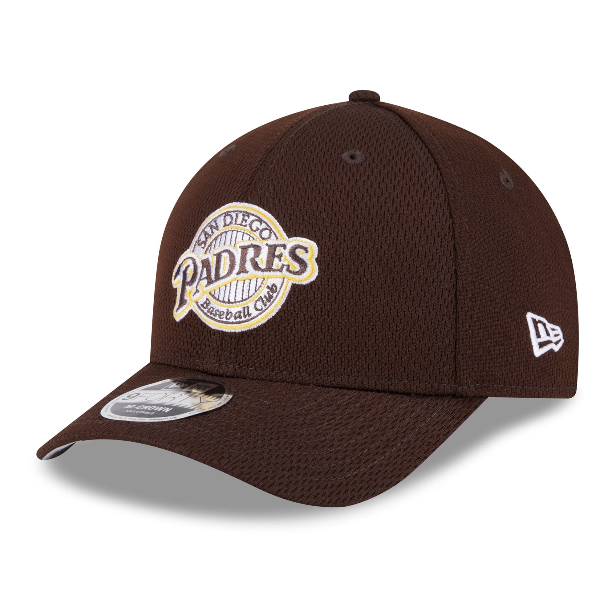 San Diego Padres MLB Hat  Strapback Adjustable Brown Sequin Baseball Fan Fav Mlb Store San Diego Padres Classic Fan Favorite Brown Gold  main image 3