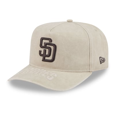  San Diego Padres New Era Neutral 9FIFTY A-Frame Snapback Hat - Tan